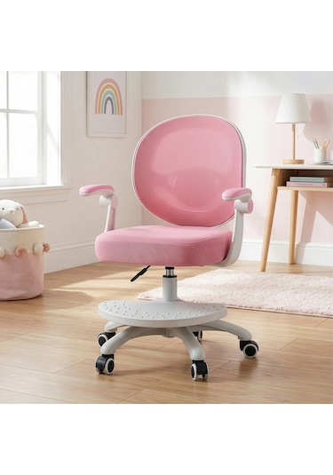 Karr Office Vigo Çocuk Çalışma Sandalyesi Pembe