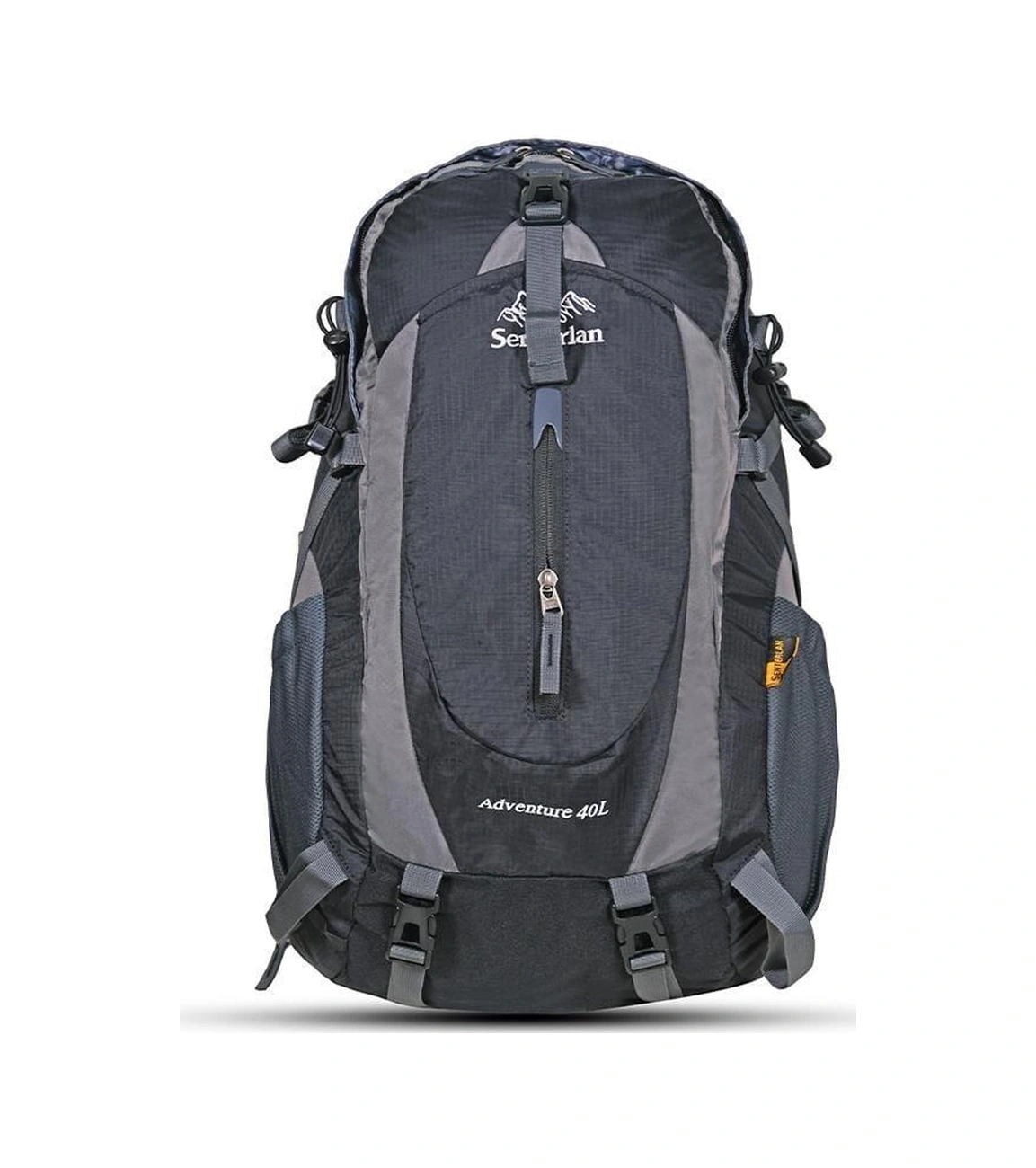 Senterlan Ruff Backpack 40 Litre Sırt Çantası Siyah Siyah