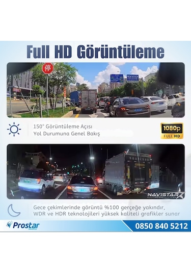 1080p Full Hd 128gb Destekli Usb Yol Sürüş Kamerası