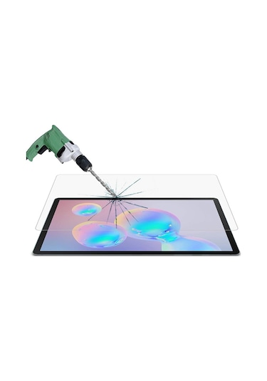 Ally Sm Galaxy Uyumlu Tab S8 Plus S7 Plus Tempered Kırılmaz Cam Ekran K