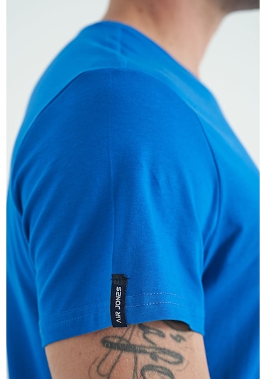 Air Jones Tommy Life Calvin Saks Basic Erkek T-shirt - 88245 Saks