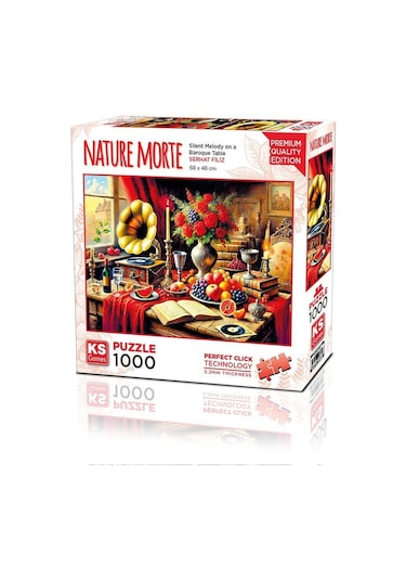 20846 Puzzle 1000 Silent Melody On A Baroque Table