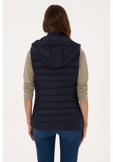 U.s. Polo Assn. Kadın Lacivert Yelek Dokuma 50307992-vr033 Lacivert