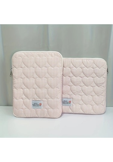 Elmpaly 15-15.6 İnç Blue Love Moda Dizüstü Bilgisayar Kılıfı Taşınabilir Şok Emici Mavi Aşk