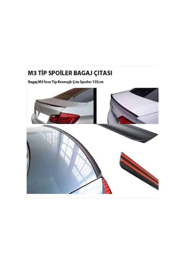 Peugeot 301 Bagaj Çıtası Bagaj Spoiler M3 İnce Tip Esnek