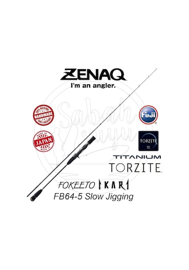 Zenaq Fokeeto Fb64-5 İkari 193Cm 210-280Gr Tetikli Slow Jigging K