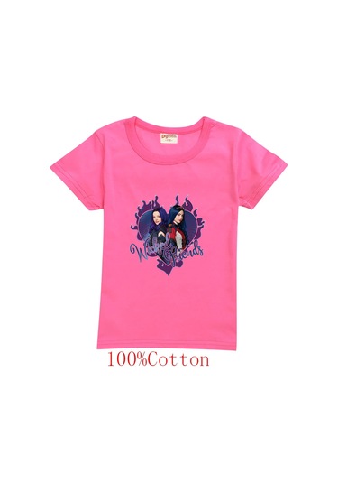 Mınıso Çocuk Karikatür Baskılı T-shirt - Erkek Ve Kız Çocuklar İçin Casual Tişörtblack Black