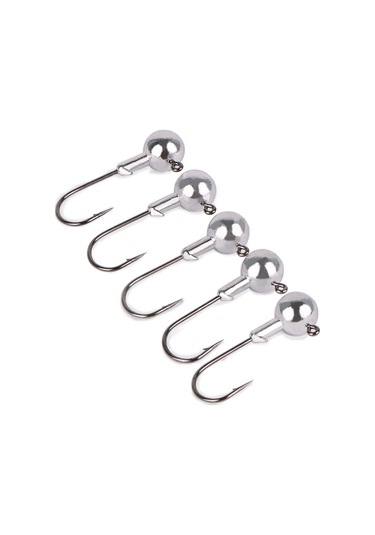 Jeehugo 1g Ağırlıkta Kurşun Uçlu Jig Hook - Yumuşak Yem İçin Olta Aksesuarı 50 Adet