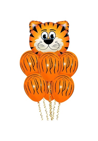 Fiolento Şişme Hava Hayvan Folyo Çocuk Balonlar 164246065 TURUNCU