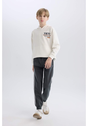 DeFacto Erkek Çocuk Beli Paçası Lastikli Eşofman Altı D4445A8NSAR104