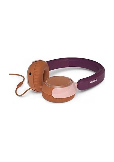 Philips Uyumlu  2000 Series Macenta Mor Unisex Çocuk Kulak Üstü Kablolu Kulaklık
