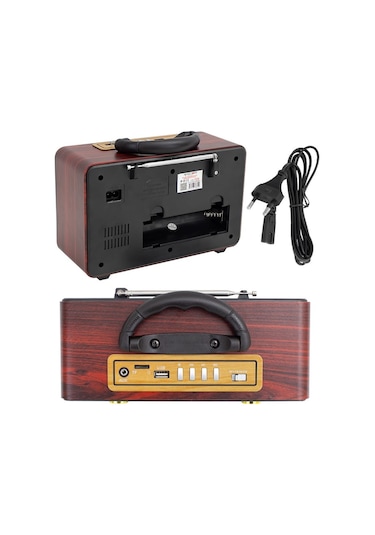 Magıcvoıce MV-110BT Bluetooth Destekli Nostaljik Radyo