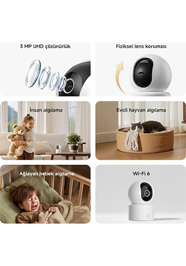 Xiaomi Smart Camera C302 Akıllı Ev Kamerası