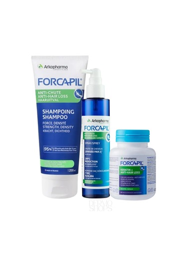Arkopharma Forcapil Keratin Saç Dökülme Karşıtı Bakım Set