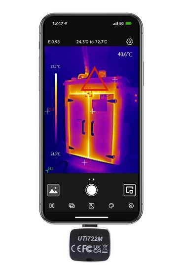 Unit Uti722m Android İçin Akıllı Telefon Termal Kamera Modülü