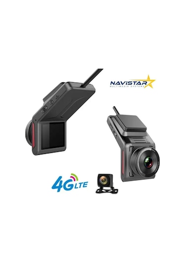 Uzaktan Canlı İzlemeli Sim Kartlı Gece Görüşlü Fhd 1080p 4g Gps Takipli Araç Güvenlik Kamerası