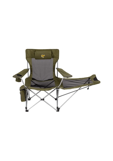 FUNKY CHAIRS Lazy 3 Plus Yatabilen Kamp Sandalyesi Haki