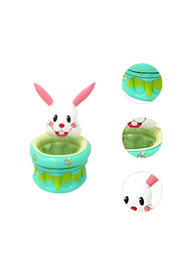 Suntek Şişme Havuz Parti Soğutucu Paskalya Tavşanı Çok Renkli