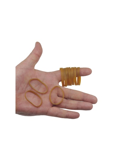Ekoset 50X5Mm Geniş Kauçuk Paket Ambalaj Lastiği 100 Adet