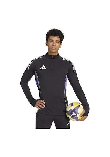 Adidas Tiro25c Training Erkek Siyah Dik Yaka Tişört SIYAH