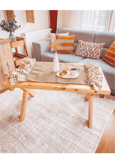 Ahşap Orta Sehpa Bahçe / Balkon / Mutfak Masası