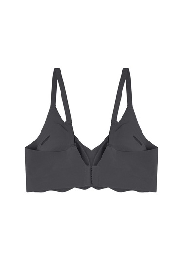 Balensiz Lazer Dikişsiz Görünmez Çıkarılabilir Pedli Sütyen Siyah