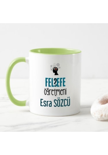 Kişiye Özel Felsefe Öğretmeni Kupa Bardak Ha11