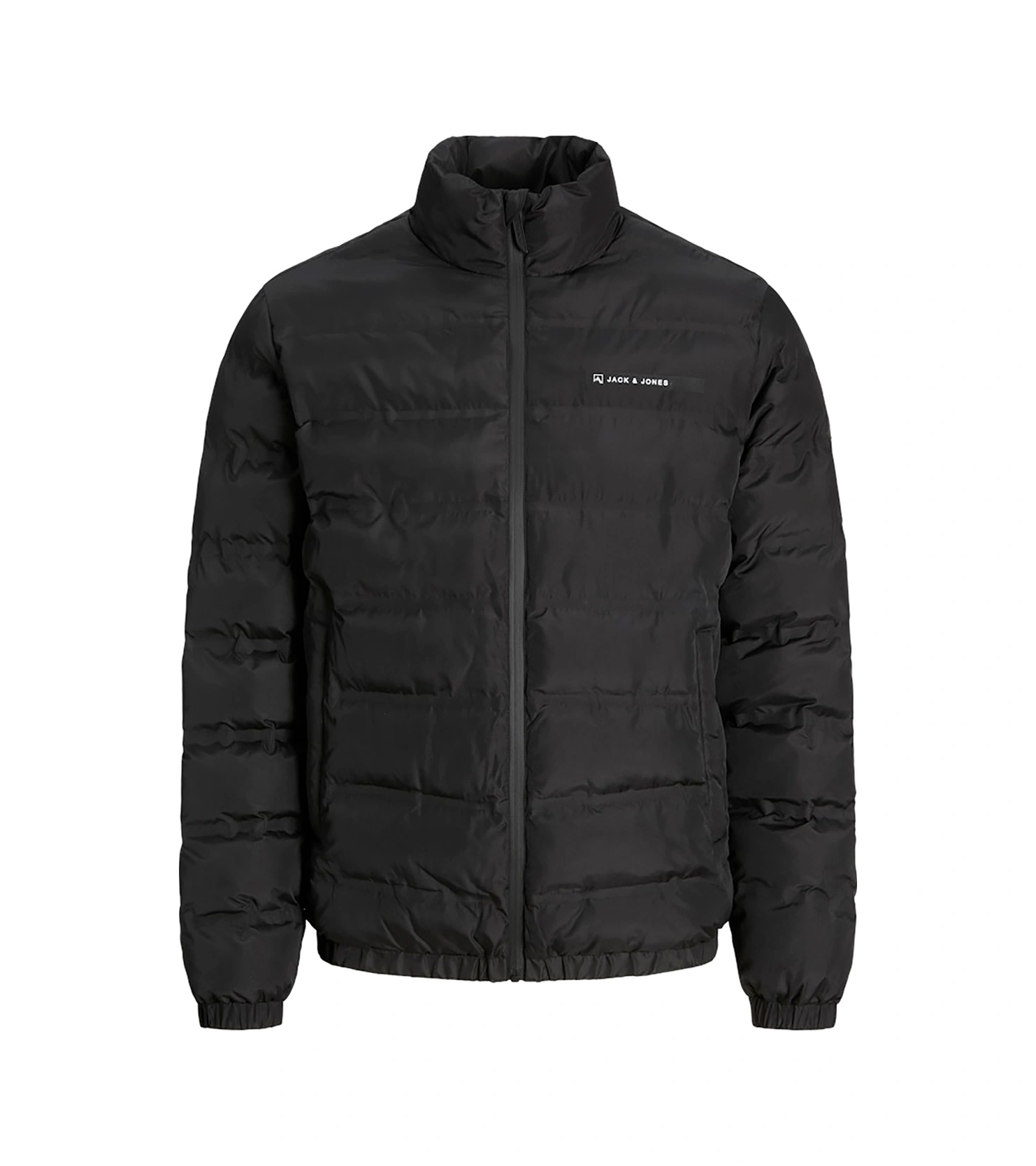 Jack & Jones Alpes Heat Quilted Erkek Siyah Mont 12286684-b Siyah