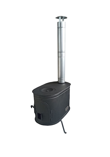 Kamp Sobası Mini Kamp Çadır Sobası Siyah