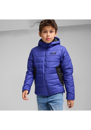 Puma Essentıals Genç Çocuk Şişme Mont 670559 27 Mavi