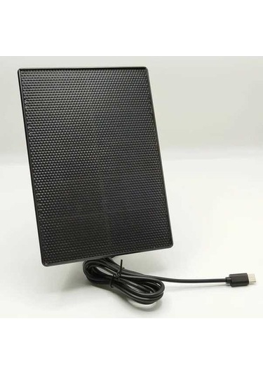 Besthome1 Dream011 Siyah Etfe Güneş Paneli 365 Gün Yüksek Verimli Kristal Silikon Güvenlik Kamerası Şarj Cihazı