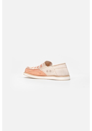 1331 Vaneda Lınen Espadrıl Keten Kadın Ayakkabı Bej/somon Bej