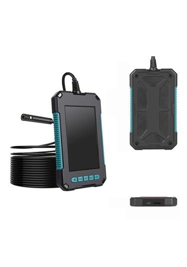 Nhr-19 Ekranlı Çift Kameralı 10 Mt Yılan Endoskop Hafıza Kart Des