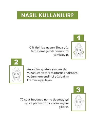 Sinoz Avokado Bomb Canlandırıcı ve Nemlendirici Yüz Bakım Kremi 50 ML