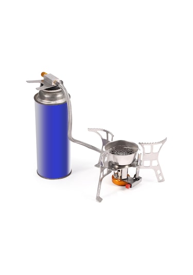 Dianziye Lixada Taşra Çalışma Çadır Ocağı: Uzun Gaz Tankı Bağlantısı, Piyoez Elektrikli Ateşleme, Çelik Kasa, Rüzgar Engelleyici, Ayarlanabilir Alev Çok Renkli