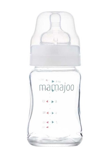 Mamajoo Cam Anti-kolik Biberon 180 Ml, Yenidoğan Bebek, 0ay+, Yavaş Akışlı