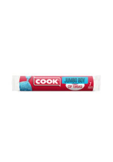 Cook Jumbo Boy 1 Koli 20 Rulo Çöp Torbası 80 X 110 Cm 90 Lt