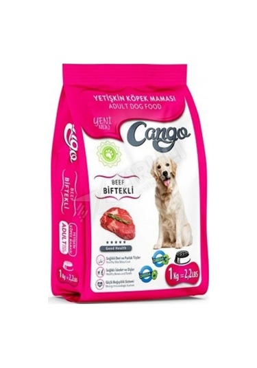 Cango Yetişkin Köpek Maması Etli Biftekli 1000 Gr