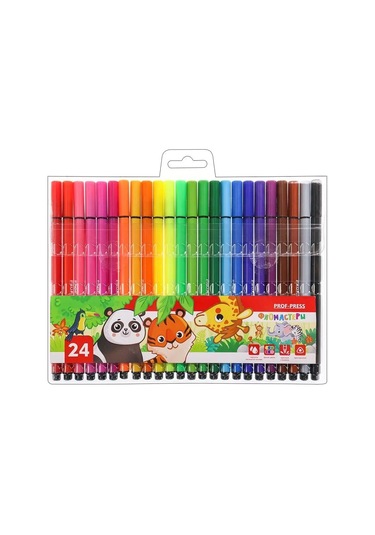 Prof-press 24 Renkli Çizim Keçeli Kalemi 131049650