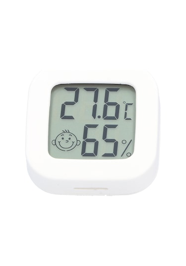 Reedark İki Adet Duvar Tipi Mini Sicaklık Nem Ölçer, Konfor Göstergeli Ev İç Sıcaklık Nem İzleyici Cihazı