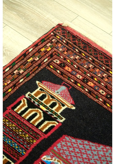 Buhara El Dokuma Yün Halı - Leh1004500160 Kırmızı