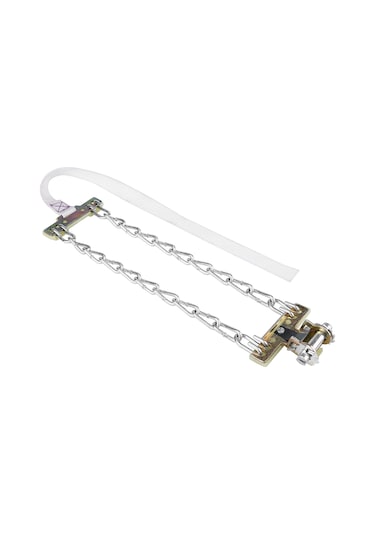 Yaleker Orta Boy Mangan Çelik Zorlama Zinciri - Kayma Önleyici, Yüksek Dayanıklı, 40km/s Saat Sınırı, Tüm Araçlar İçin Anahtar Ve Tornavida Rastgele