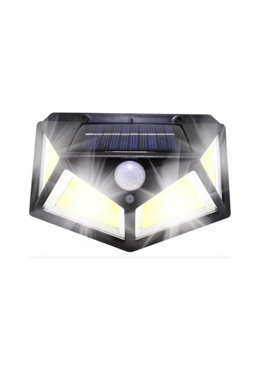 Solar Hareket Sensörlü Duvar Lambası 100 Led Renk
