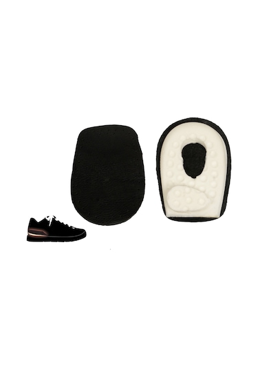 Heelspur Epin Deri Topukluk Siyah Topuk Dikeni Tabanlık