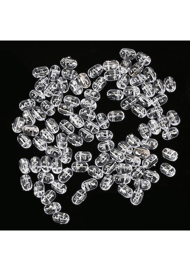 Yuntech01 Balıkçılık İçin 100 Adet Küçük Boy Pe Malzeme Bambu Desenli Cam Gömlek, Balık Tutma Tecrübesini Artırır