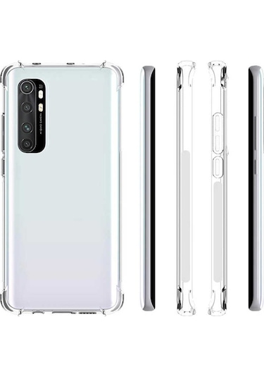 Xiaomi Mi Note 10 Lite Kilif Köse Korumali Seffaf Silikon Kapak 431390998