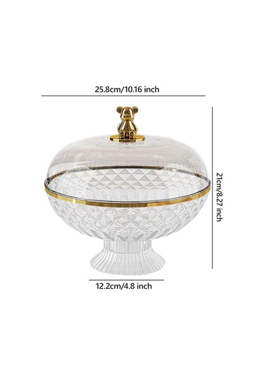 Suntek Meyve Sepeti Tabağı Sebze Depolama Mutfak Açık-gri Açık Gri