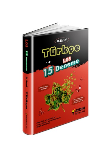 LGS 8. Sınıf Türkçe 15 Deneme- Aydın Yayınları