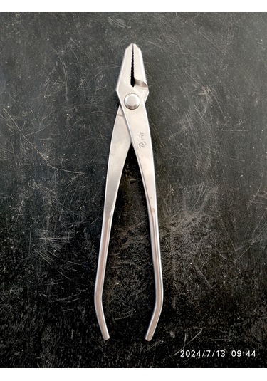 Omeniv Master İmzalı Karbon Çelik Makas Bonsai Telleme Pensesi