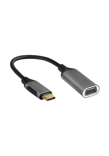 S Link Swapp Sw U5145 Gri Metal Type C To Vga Adaptör